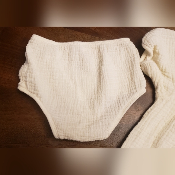 Modern Moments by Gerber Baby Girl Muslin Dress and Bloomers Set, 12M, 100% Cott - Picture 8 of 14